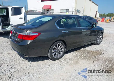 2013 Honda Accord Sport из США, поврежденный, VIN 1HGCR2F54DA038527